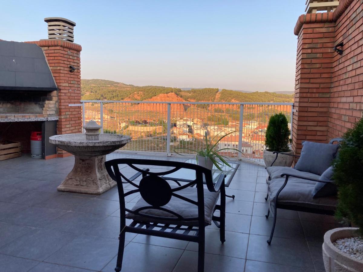 Teruelhome IV Atico Con Vistas Y Aparcamiento En El Centro Kültér fotó